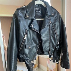 Leather jacket